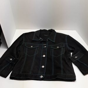 Karl Kani girls denim jacket juniors size XL